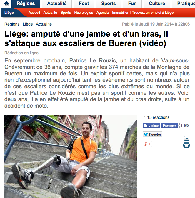 La Meuse – 19 juin 2014