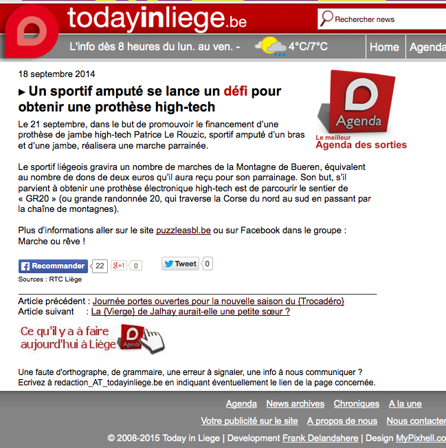 Today in Liège – 18 septembre 2014