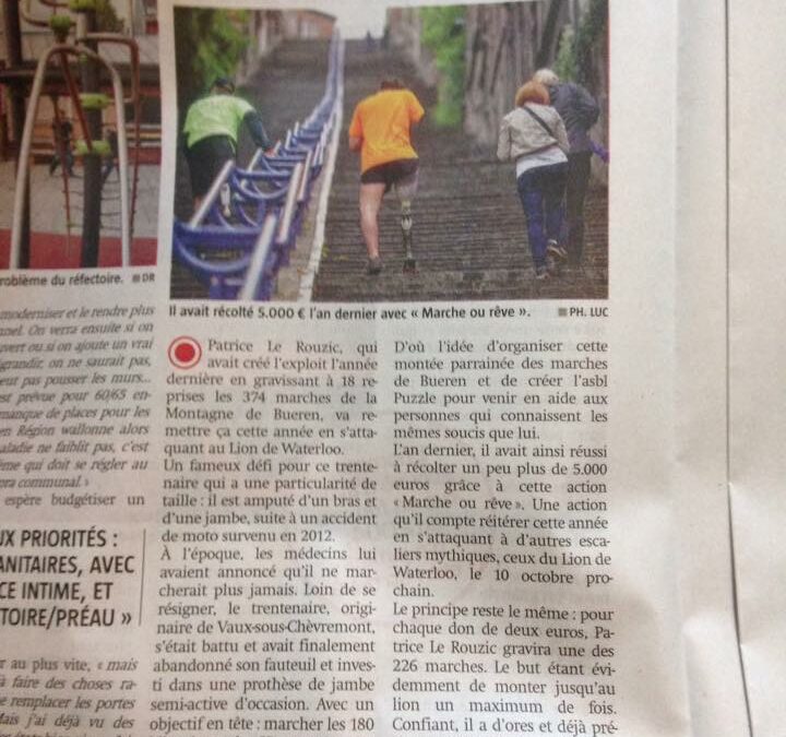 La meuse (papier) 28 septembre 2015