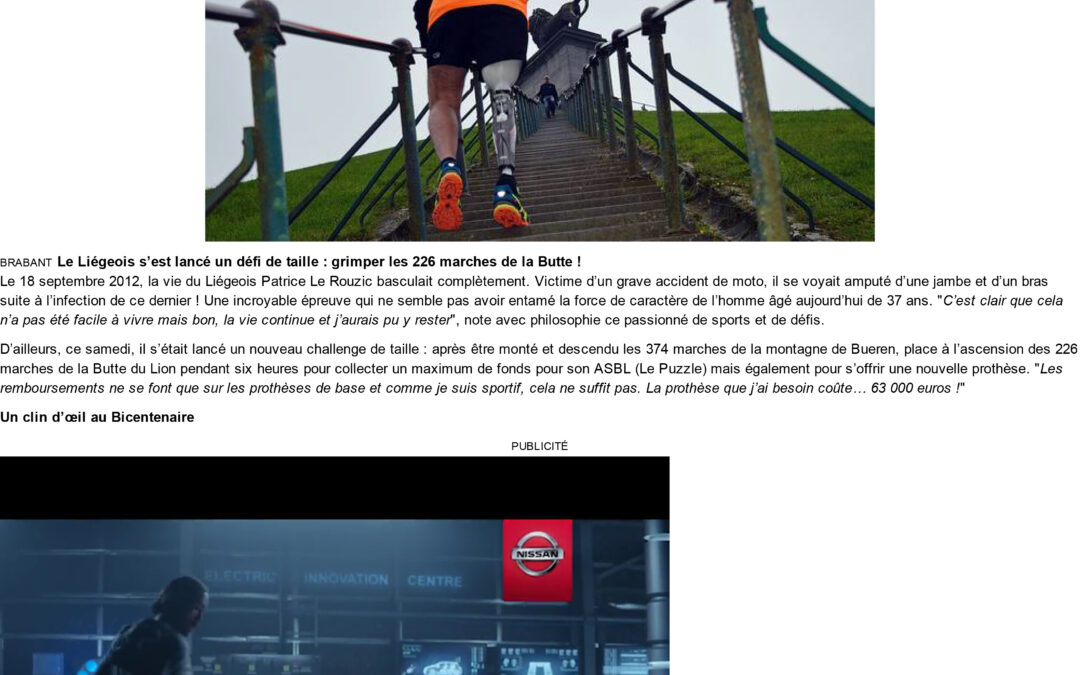 La Libre 12 octobre 2015