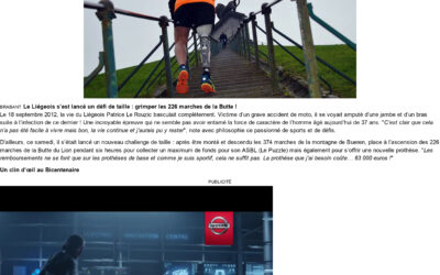 La Libre 12 octobre 2015