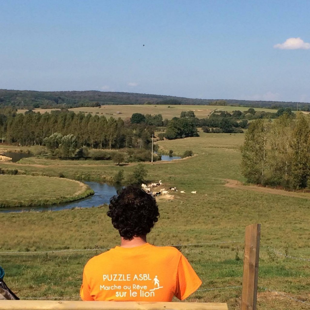 Patrice Le Rouzic sur GR 16 vallée de la Semois